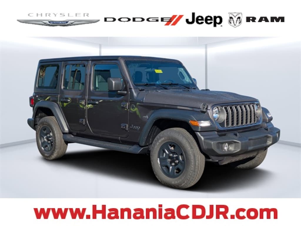 New 2026 Jeep Wrangler 4-DOOR SPORT Sport Utility