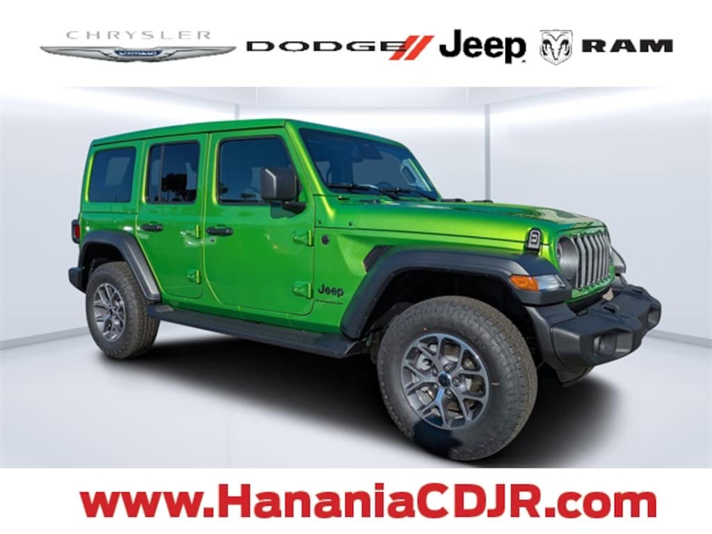 New 2026 Jeep Wrangler 4-DOOR SPORT S Sport Utility