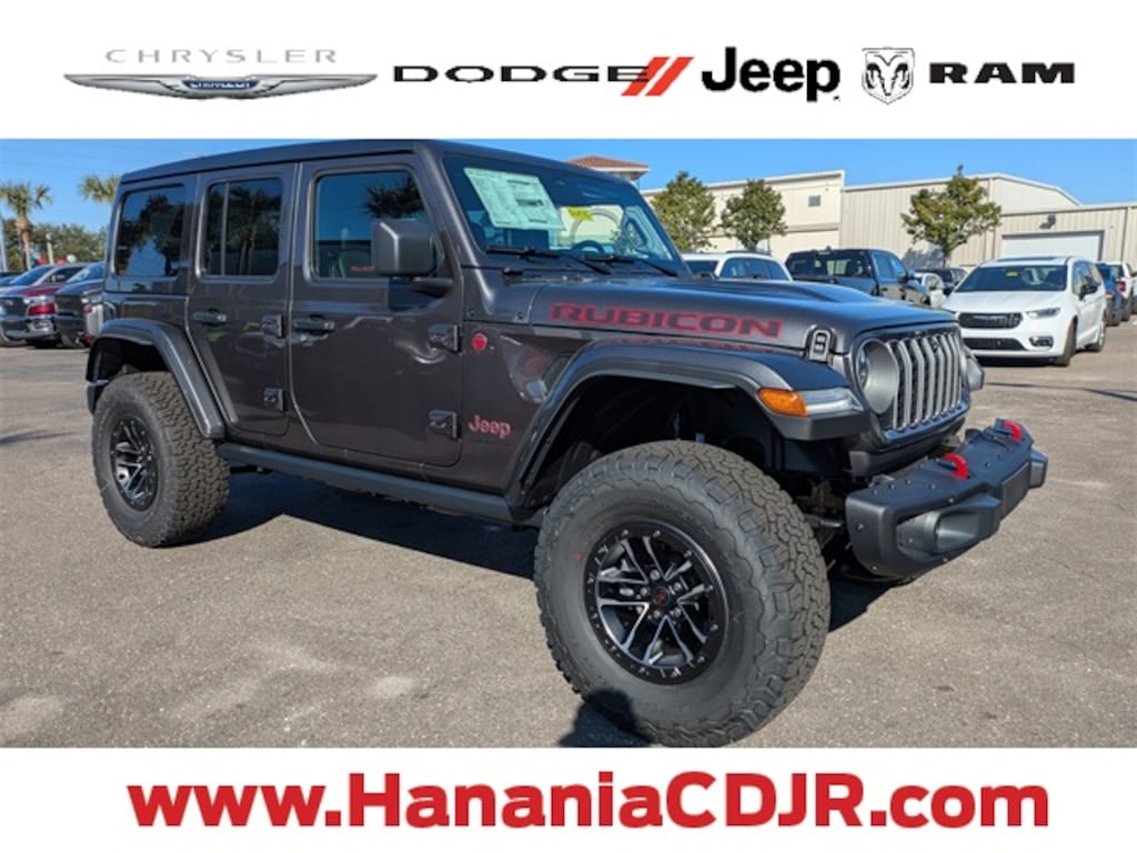 New 2026 Jeep Wrangler 4-DOOR RUBICON X Sport Utility