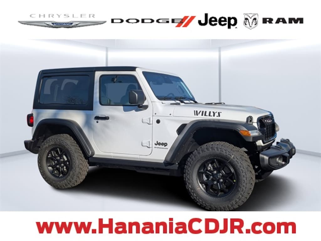 New 2026 Jeep Wrangler 2-DOOR WILLYS Sport Utility