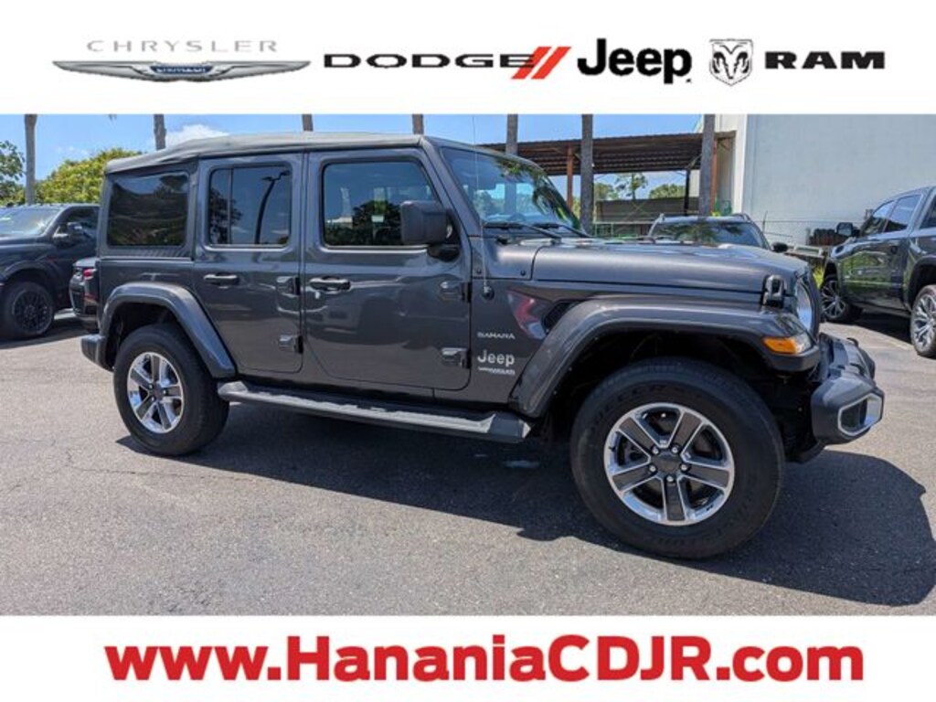 Used 2022 Jeep Wrangler Unlimited Sahara SUV