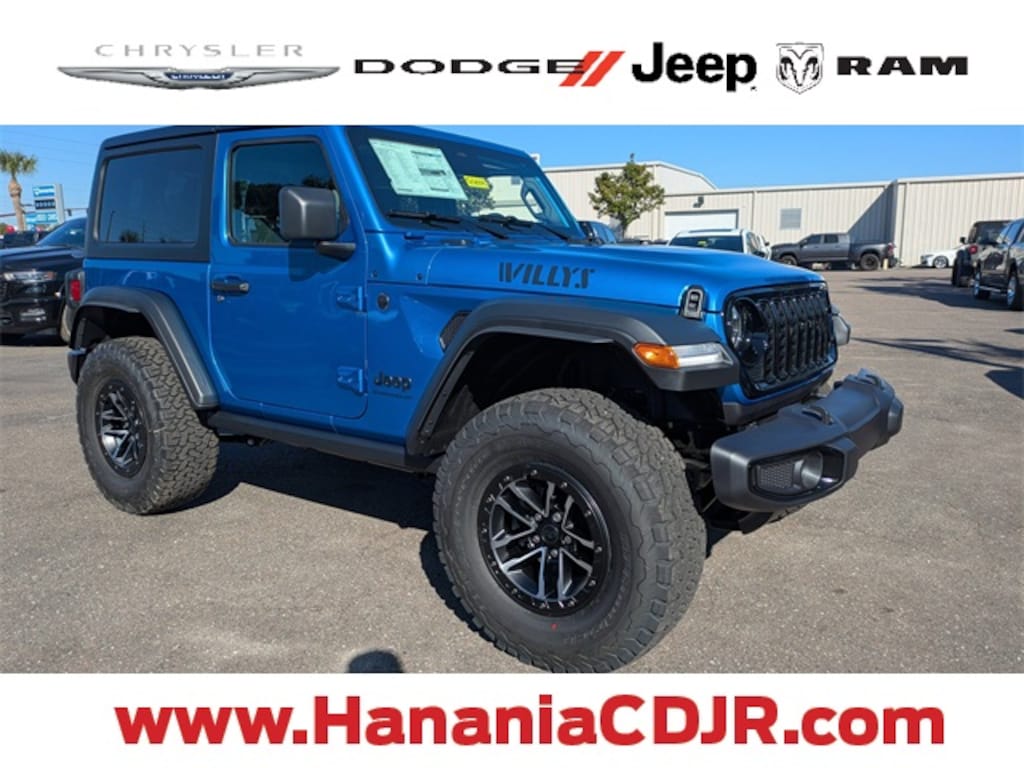 New 2026 Jeep Wrangler 2-DOOR WILLYS Sport Utility