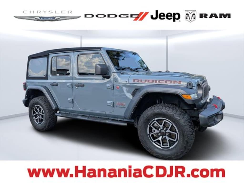 Certified 2024 Jeep Wrangler Rubicon SUV