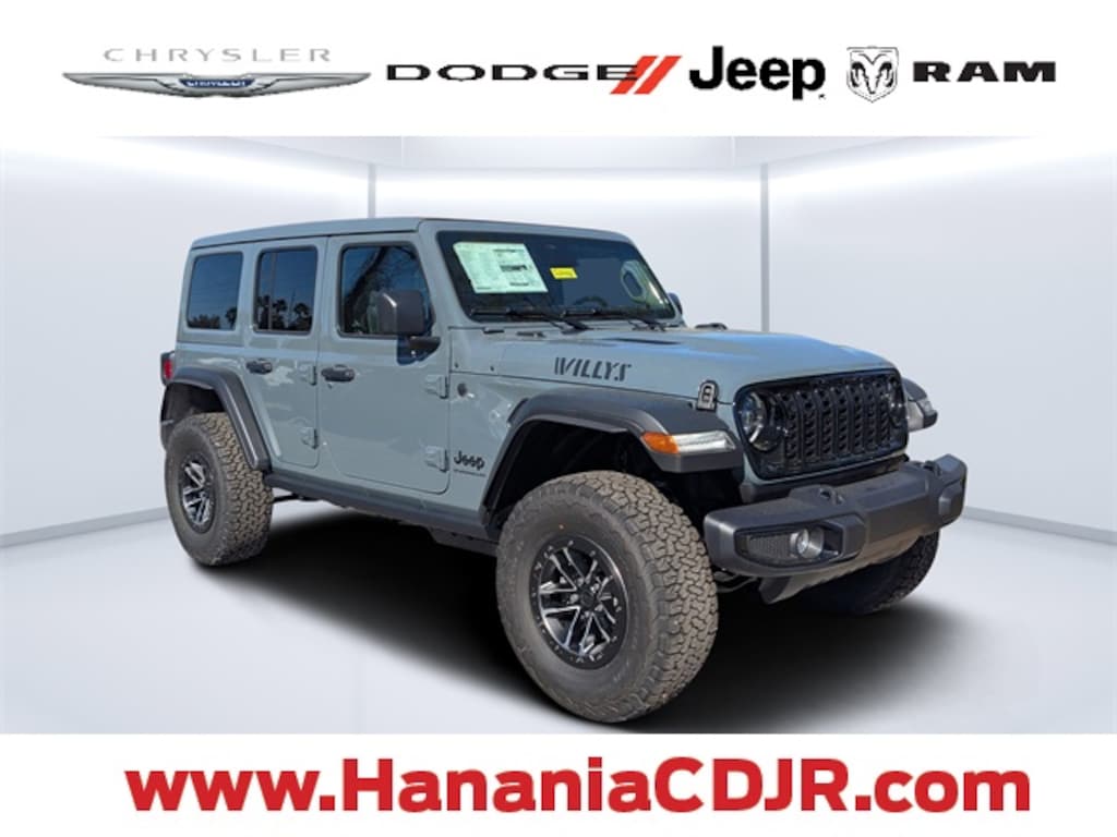 New 2026 Jeep Wrangler 4-DOOR WILLYS Sport Utility