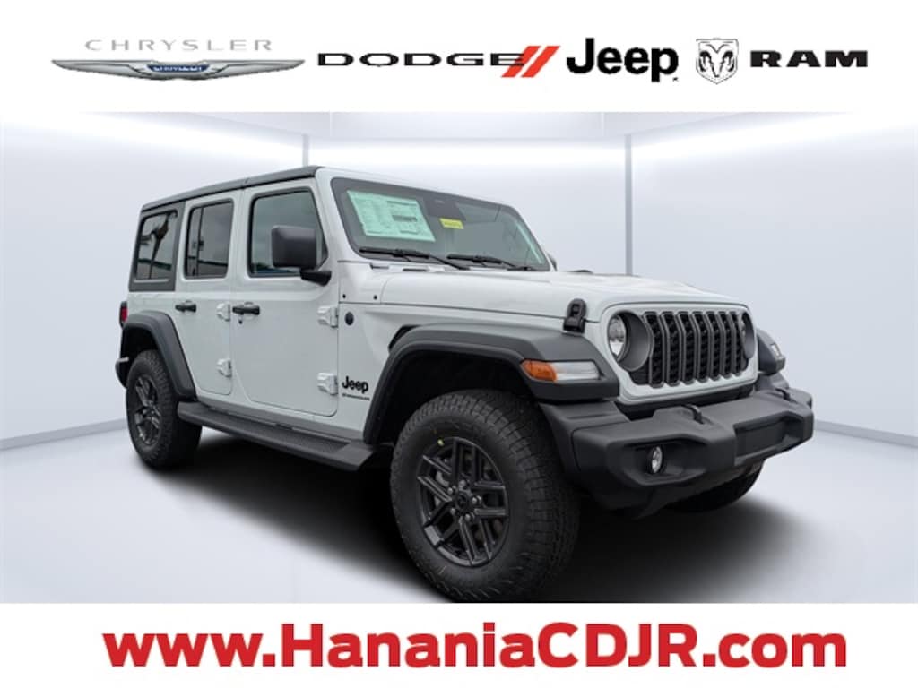 New 2025 Jeep Wrangler 4-DOOR SPORT S Sport Utility