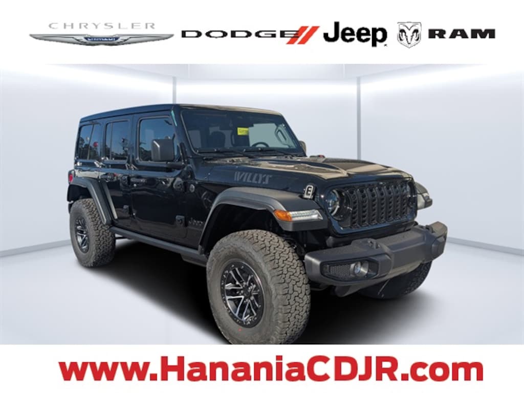 New 2026 Jeep Wrangler 4-DOOR WILLYS Sport Utility