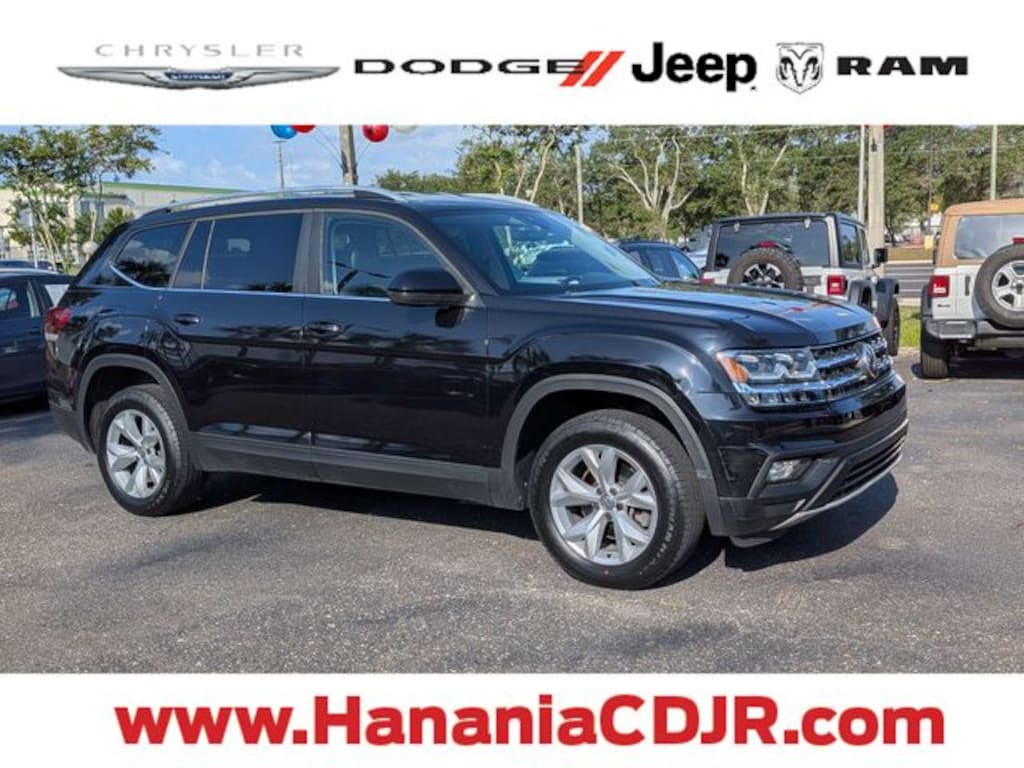 Used 2018 Volkswagen Atlas 2.0T SE w/Technology SUV