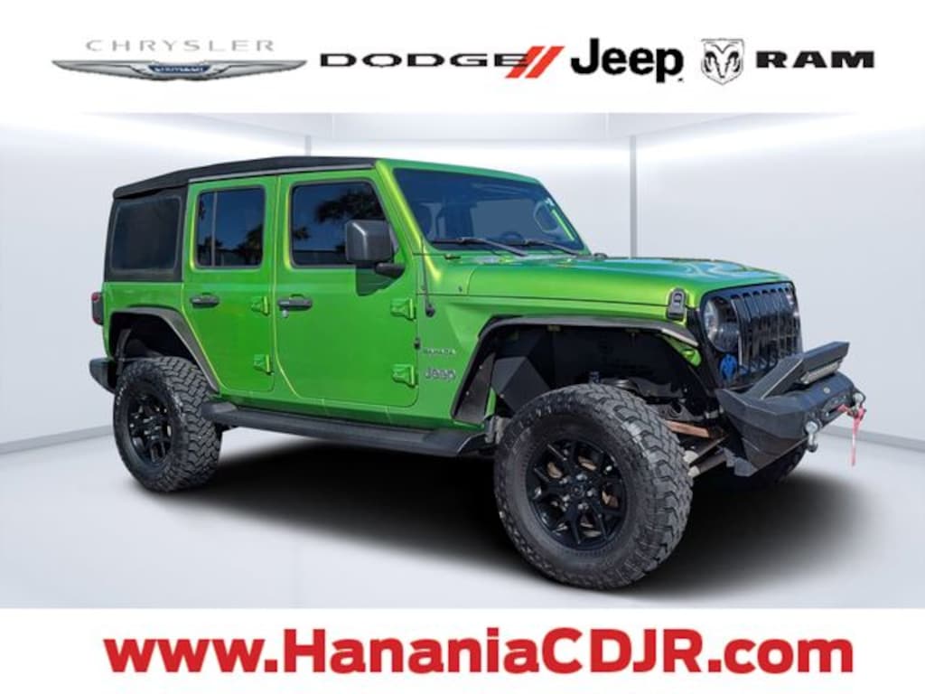 Used 2019 Jeep Wrangler Unlimited Sahara 4x4 SUV