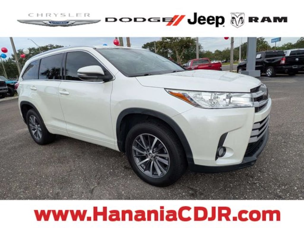 Certified 2018 Toyota Highlander XLE V6 SUV