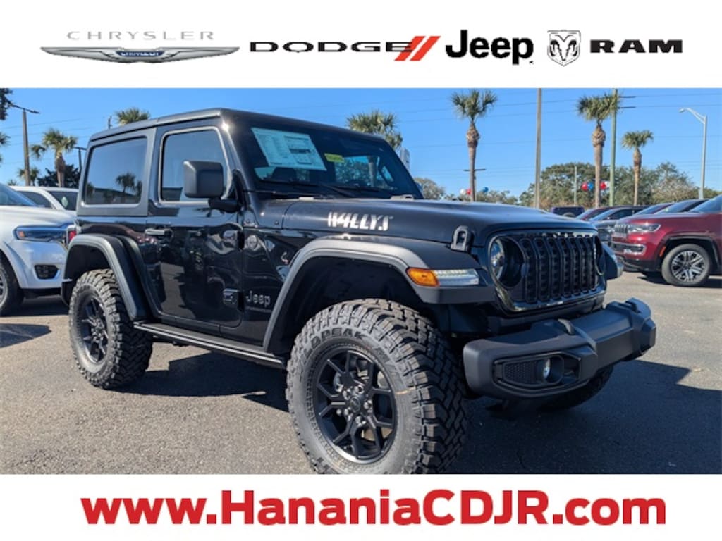 New 2026 Jeep Wrangler 2-DOOR WILLYS Sport Utility