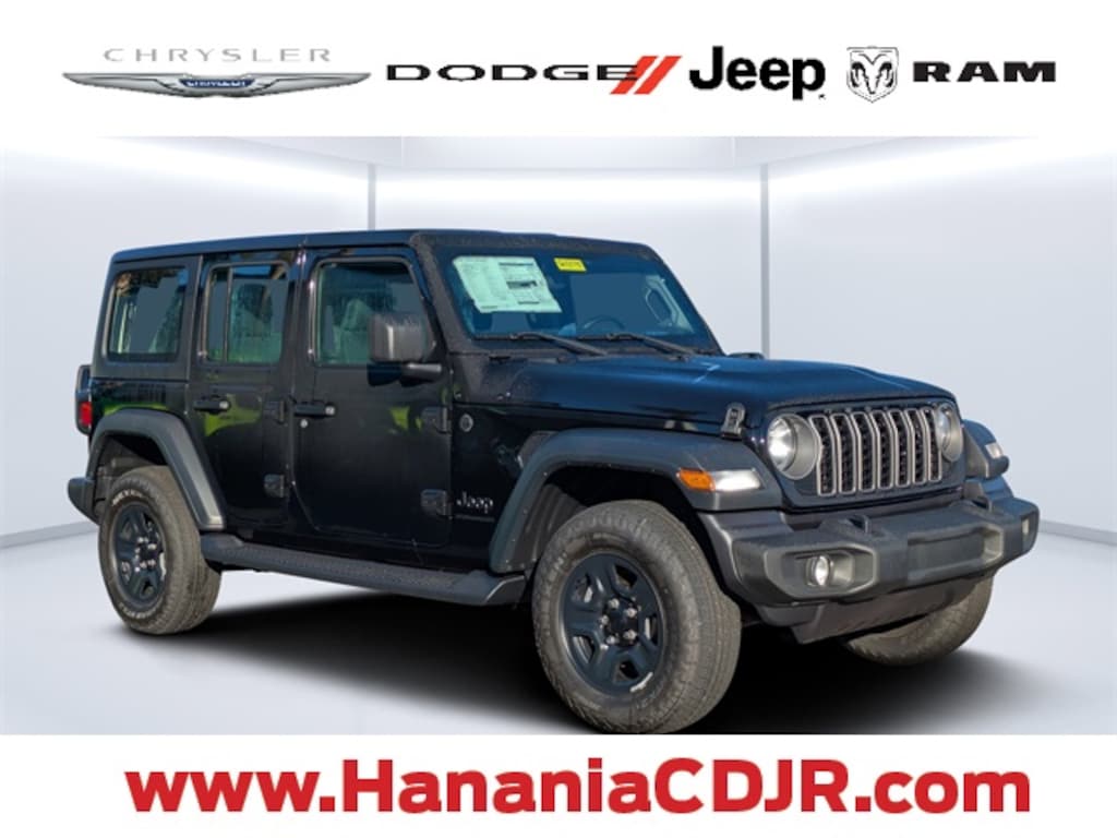 New 2026 Jeep Wrangler 4-DOOR SPORT Sport Utility