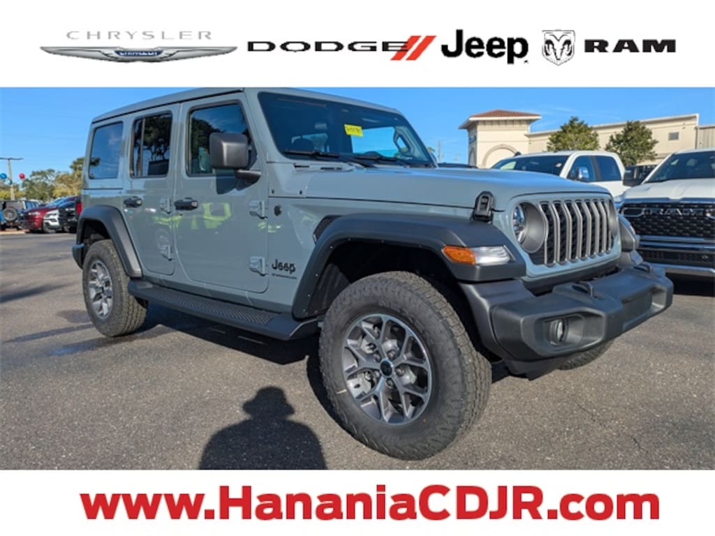 New 2026 Jeep Wrangler 4-DOOR SPORT S Sport Utility