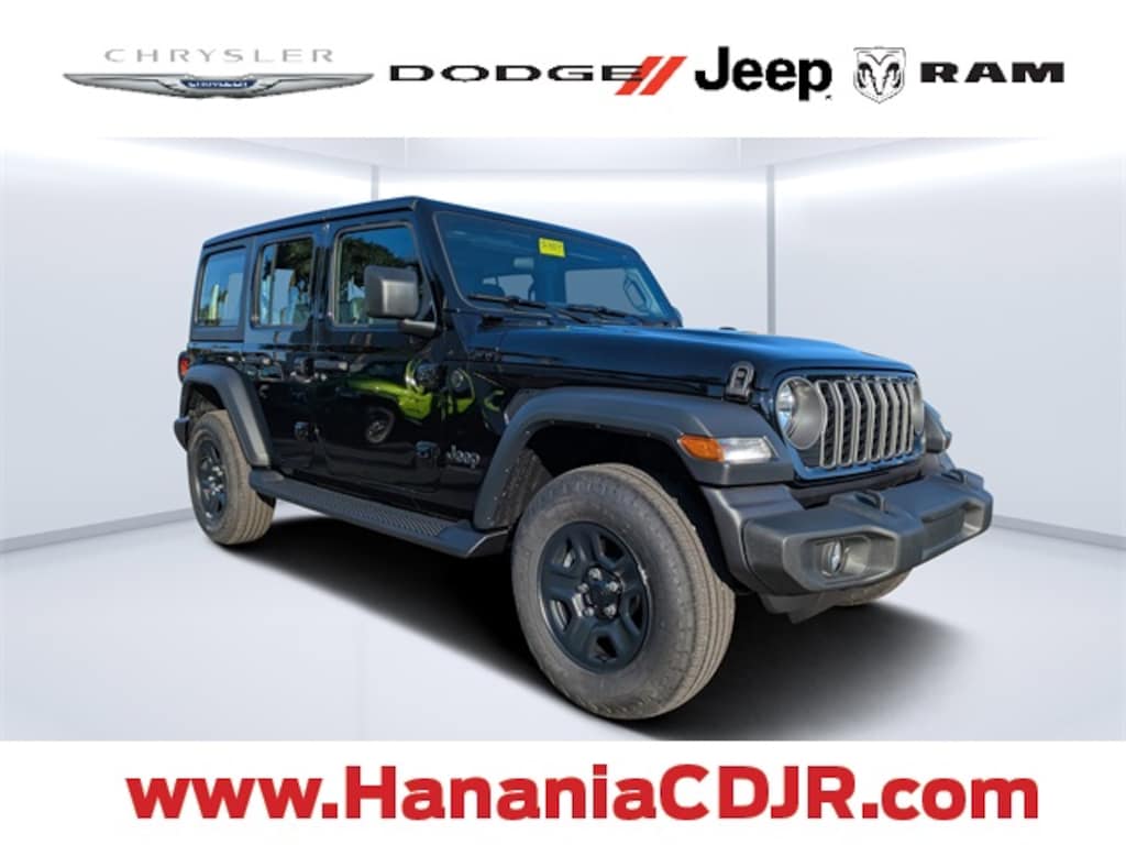 New 2026 Jeep Wrangler 4-DOOR SPORT Sport Utility