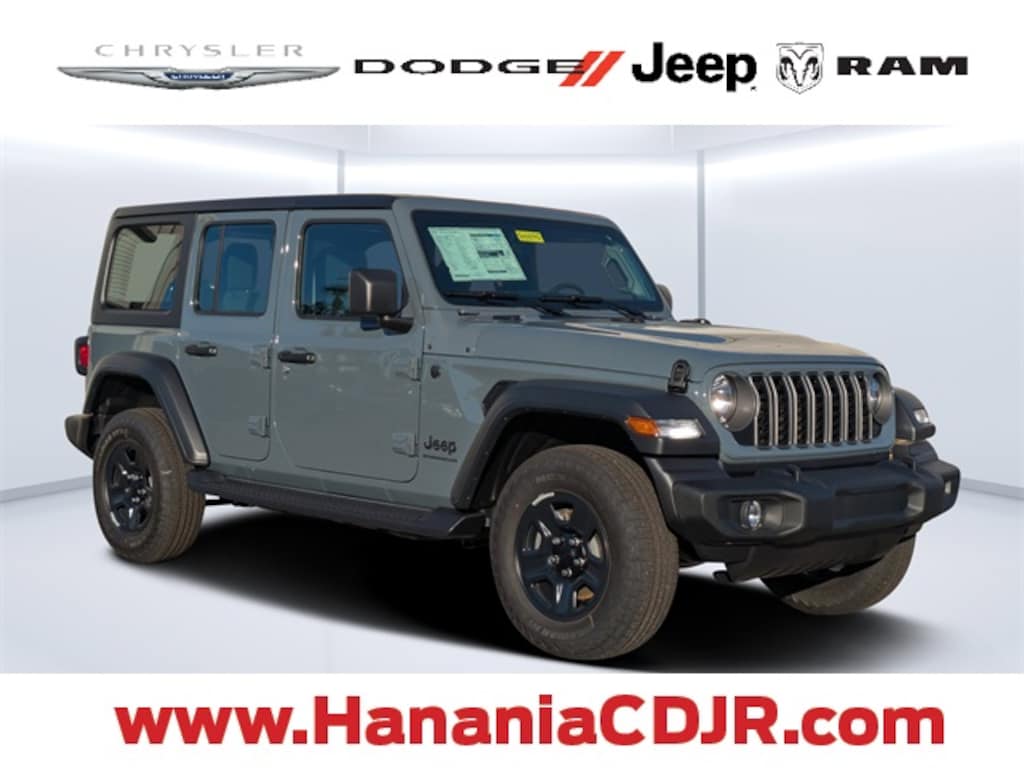 New 2026 Jeep Wrangler 4-DOOR SPORT Sport Utility