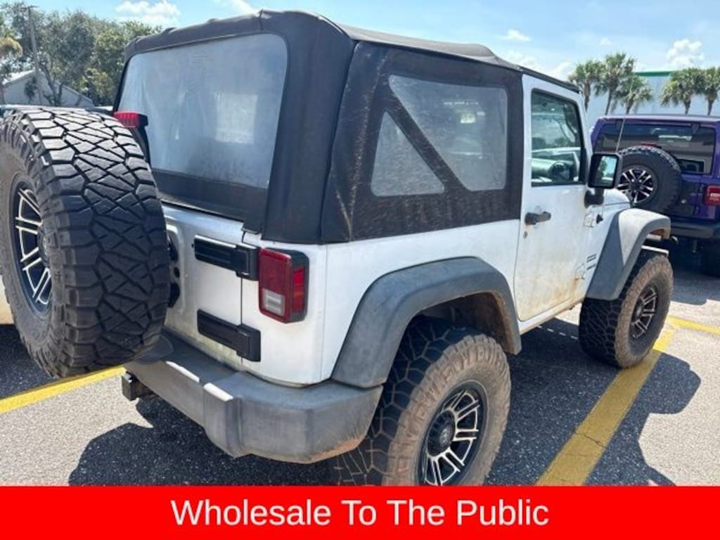 Used 2017 Jeep Wrangler JK Sport 4x4 SUV