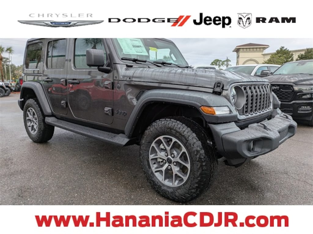 New 2026 Jeep Wrangler 4-DOOR SPORT S Sport Utility