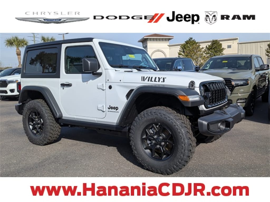 New 2026 Jeep Wrangler 2-DOOR WILLYS Sport Utility