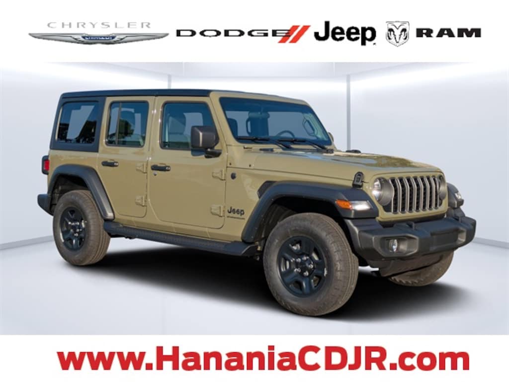 New 2026 Jeep Wrangler 4-DOOR SPORT Sport Utility