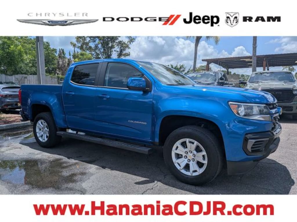 Certified 2022 Chevrolet Colorado LT Truck Crew Cab