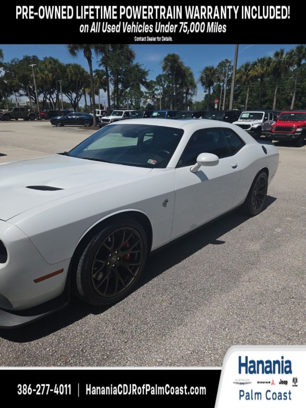 Used 2016 Dodge Challenger SRT Hellcat Coupe