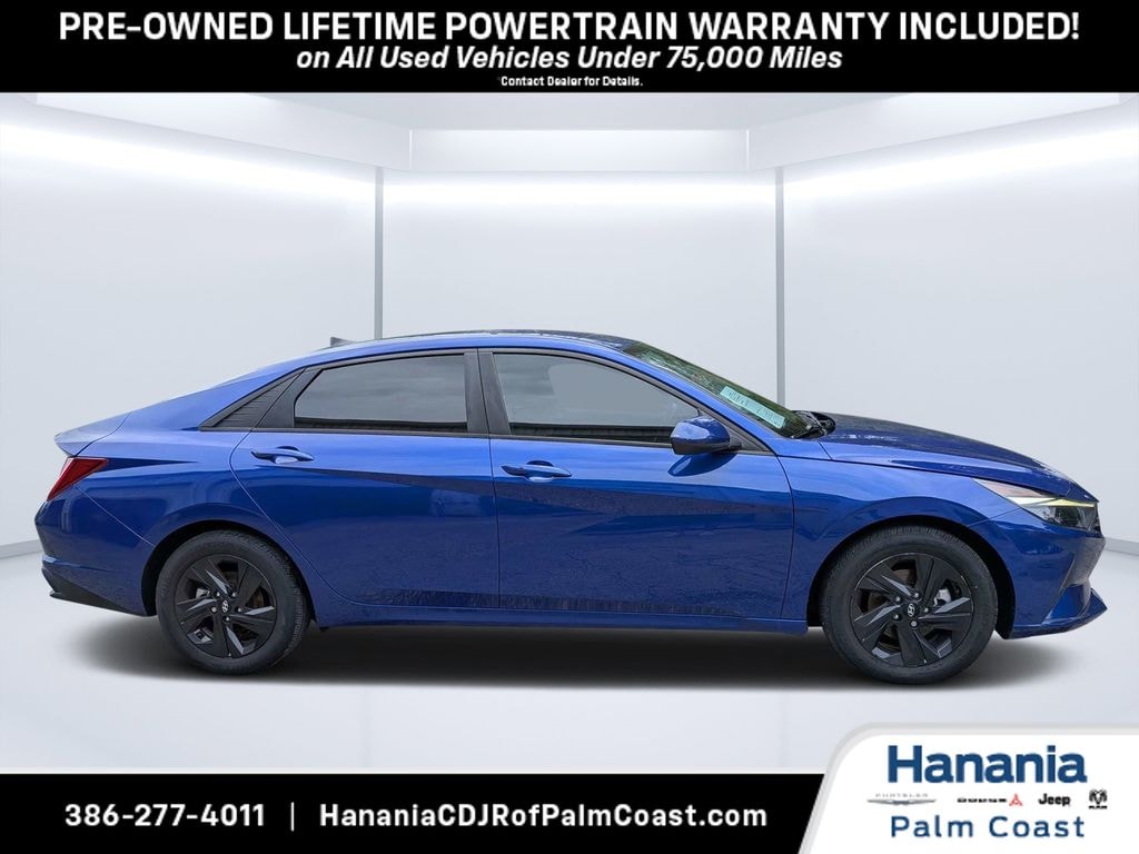 Used 2023 Hyundai Elantra HEV Blue Sedan