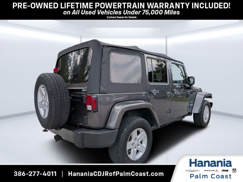 Used 2017 Jeep Wrangler JK Unlimited Sahara 4x4 SUV