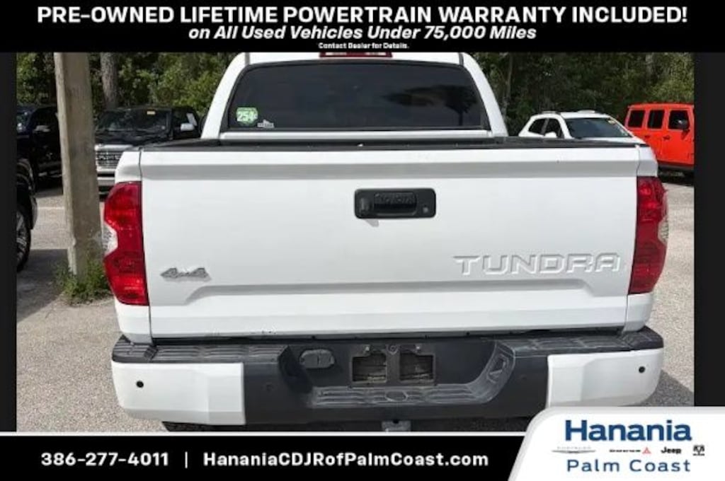 Used 2018 Toyota Tundra 1794 5.7L V8 w/FFV Truck CrewMax
