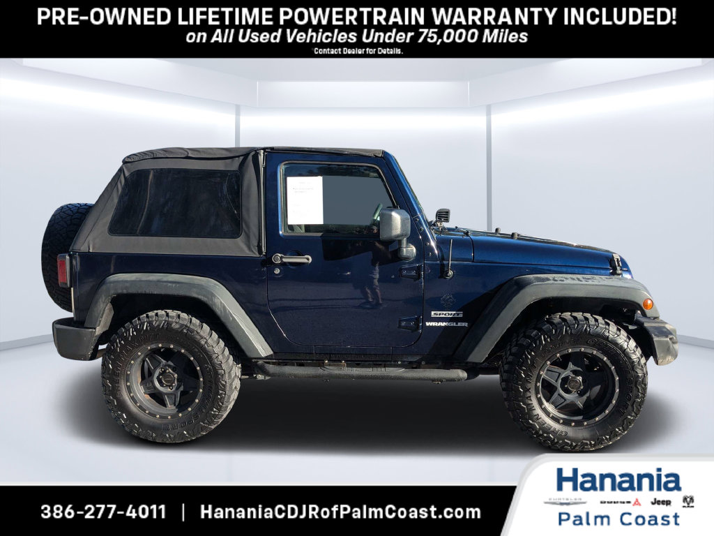 Used 2013 Jeep Wrangler Sport with VIN 1C4AJWAG7DL584465 for sale in Palm Coast, FL
