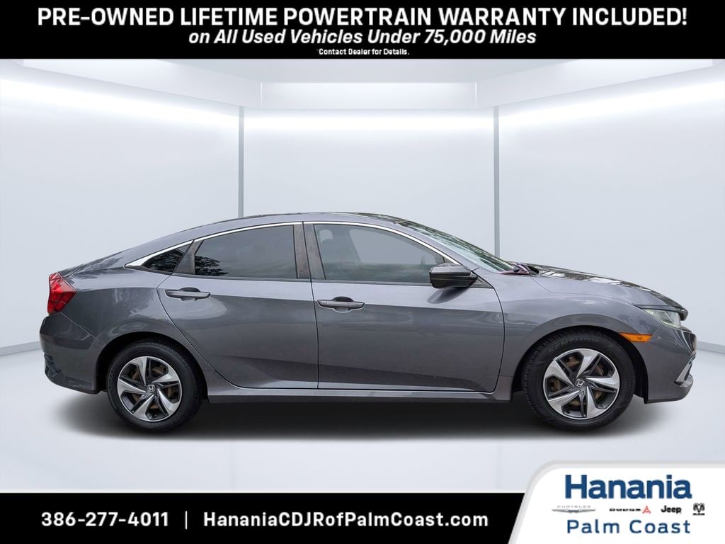 Used 2021 Honda Civic LX with VIN 2HGFC2F66MH512020 for sale in Palm Coast, FL