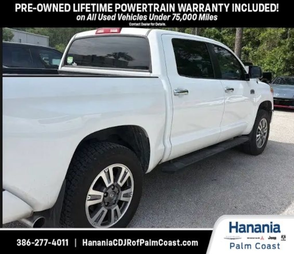 Used 2018 Toyota Tundra 1794 5.7L V8 w/FFV Truck CrewMax