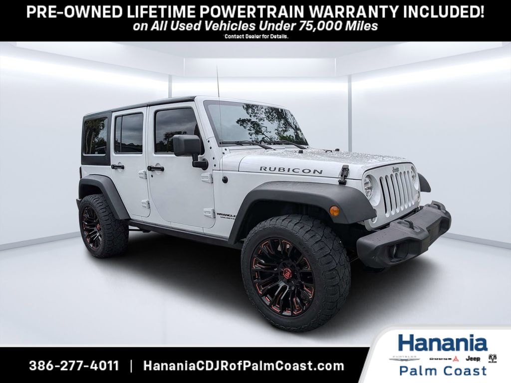 Used 2016 Jeep Wrangler JK Unlimited Rubicon 4x4 SUV