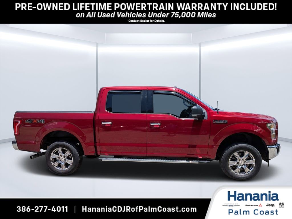 Used 2017 Ford F-150 XLT with VIN 1FTEW1EP0HFC86859 for sale in Palm Coast, FL