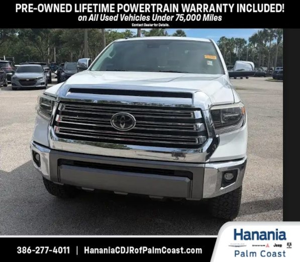 Used 2018 Toyota Tundra 1794 5.7L V8 w/FFV Truck CrewMax