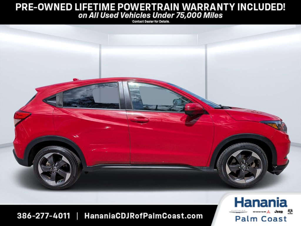 Used 2018 Honda HR-V EX with VIN 3CZRU5H59JM714727 for sale in Palm Coast, FL