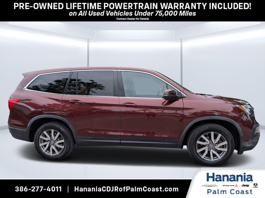 Used 2019 Honda Pilot EX-L with VIN 5FNYF5H50KB007632 for sale in Palm Coast, FL