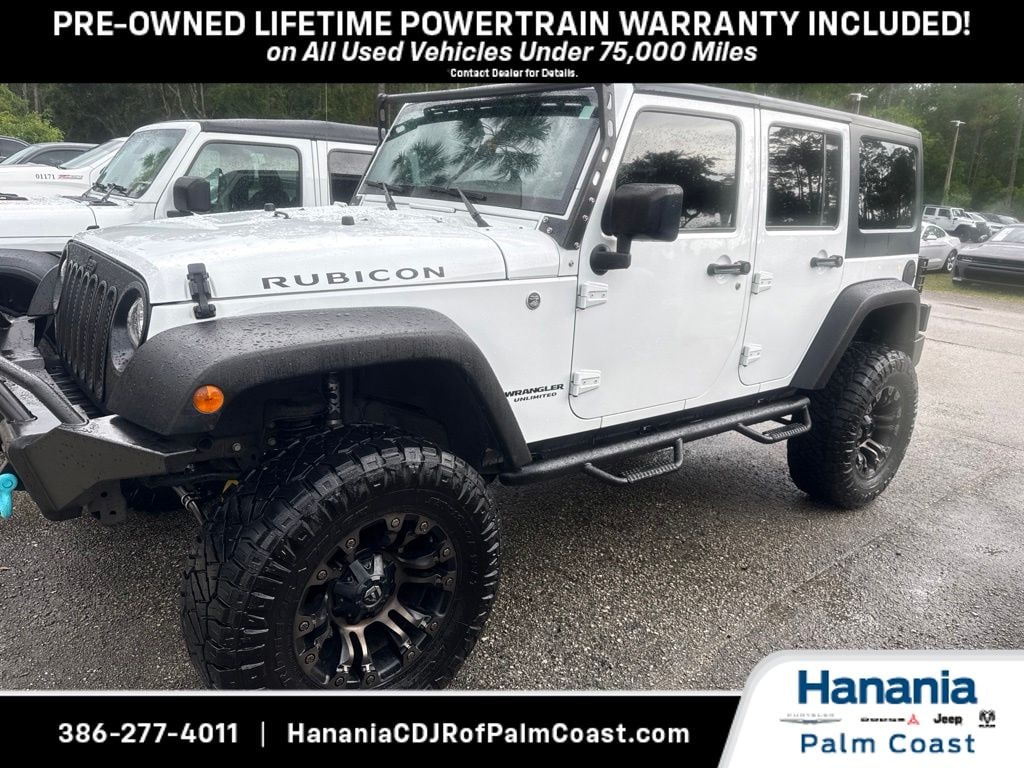 Used 2017 Jeep Wrangler JK Unlimited Rubicon 4x4 SUV