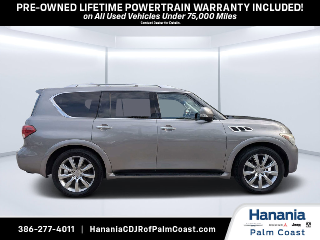 Used 2011 INFINITI QX 56 with VIN JN8AZ2NFXB9503878 for sale in Palm Coast, FL