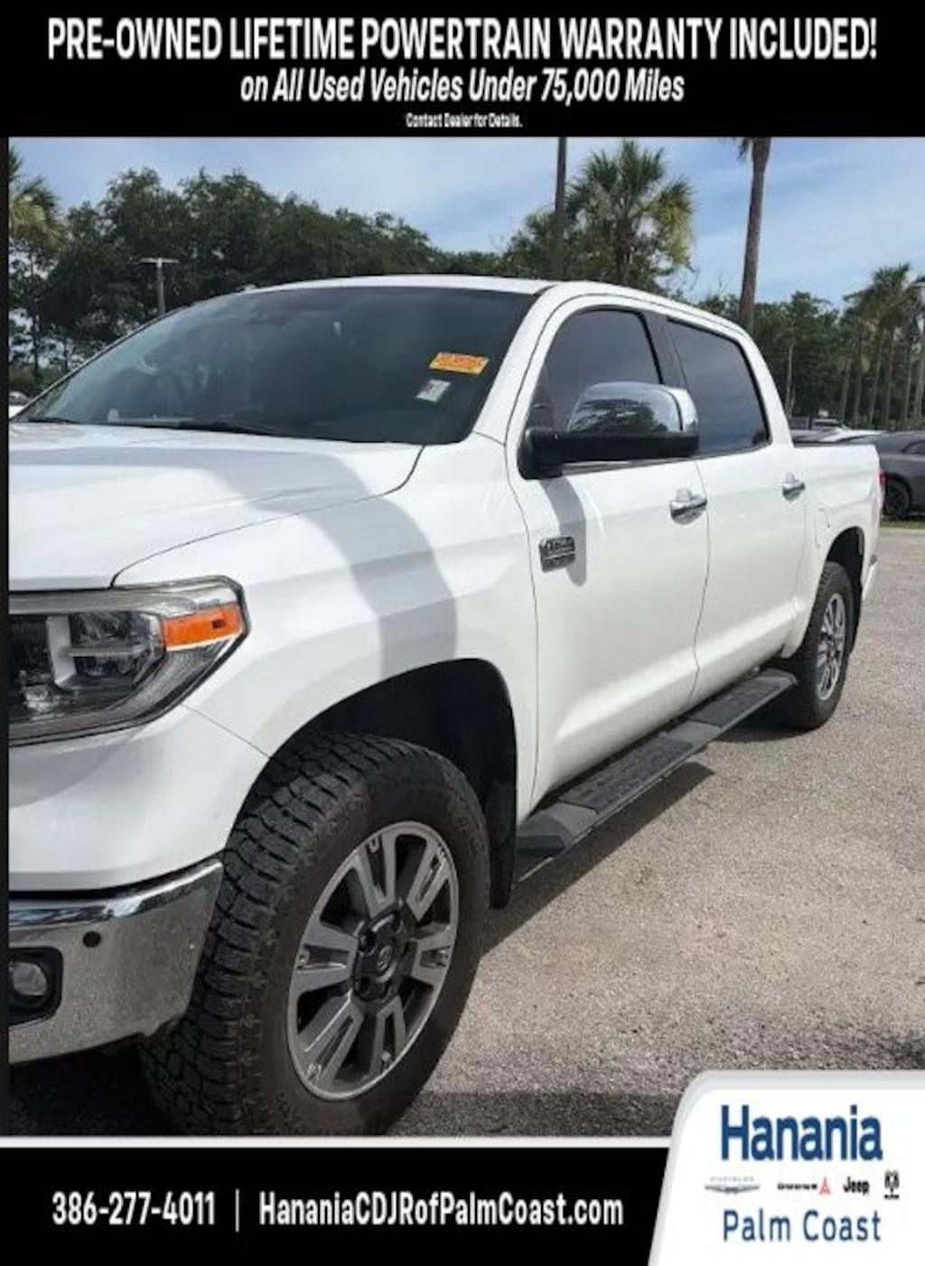 Used 2018 Toyota Tundra 1794 5.7L V8 w/FFV Truck CrewMax