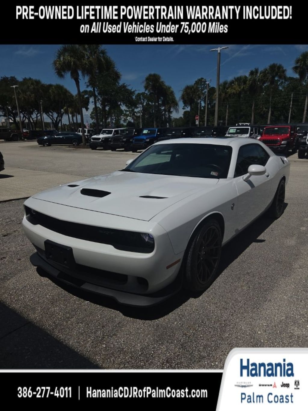 Used 2016 Dodge Challenger SRT Hellcat Coupe