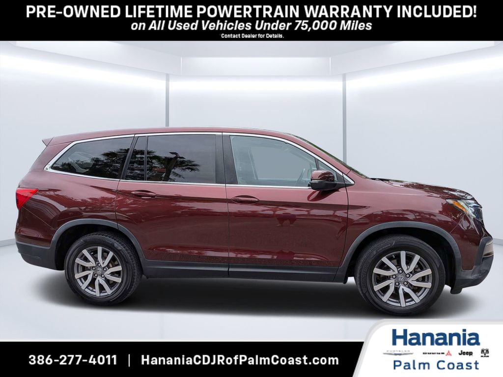 Used 2019 Honda Pilot EX-L with VIN 5FNYF5H50KB007632 for sale in Palm Coast, FL