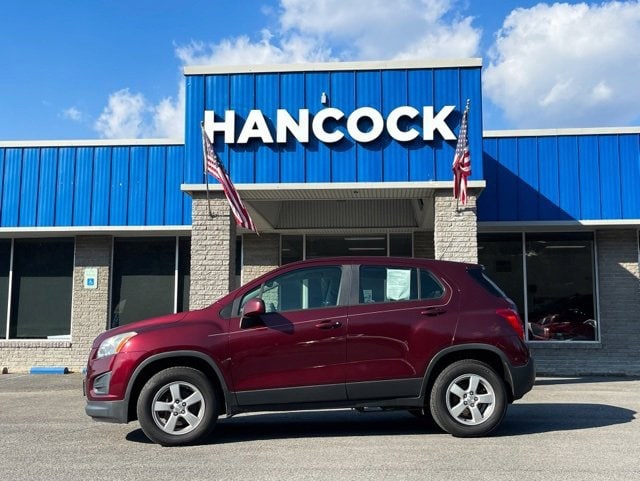 Used 2016 Chevrolet Trax LS with VIN 3GNCJNSB4GL259942 for sale in Hancock, MD