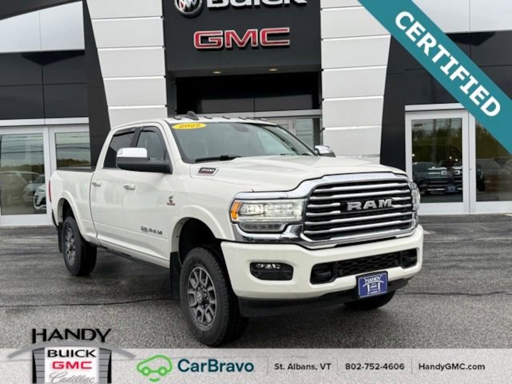Used 2022 Ram 3500 Limited Longhorn Crew Cab 4x4 64 Box Truck Crew Cab