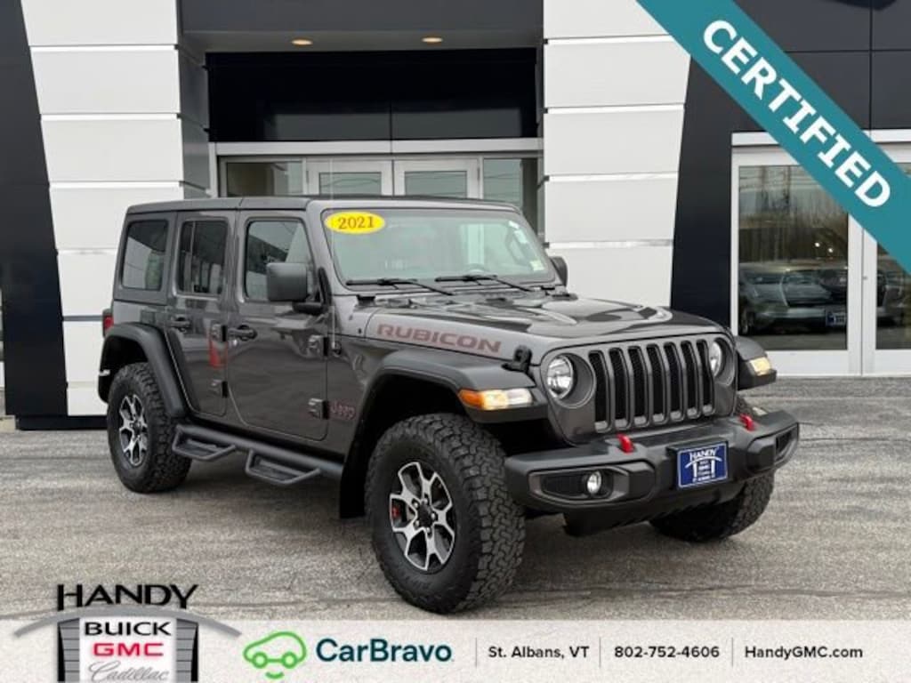 Used 2021 Jeep Wrangler Unlimited Rubicon SUV