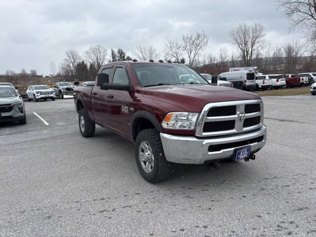 Used 2018 Ram 3500 Tradesman Crew Cab 4x4 64 Box Truck Crew Cab