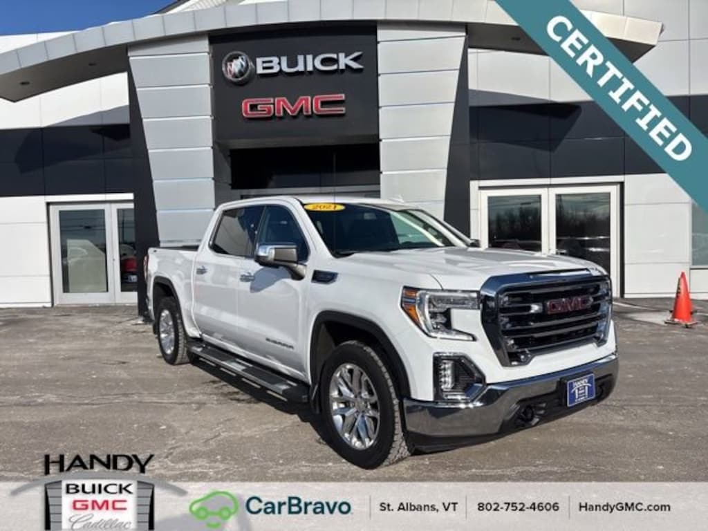 Used 2021 GMC Sierra 1500 SLT Truck Crew Cab