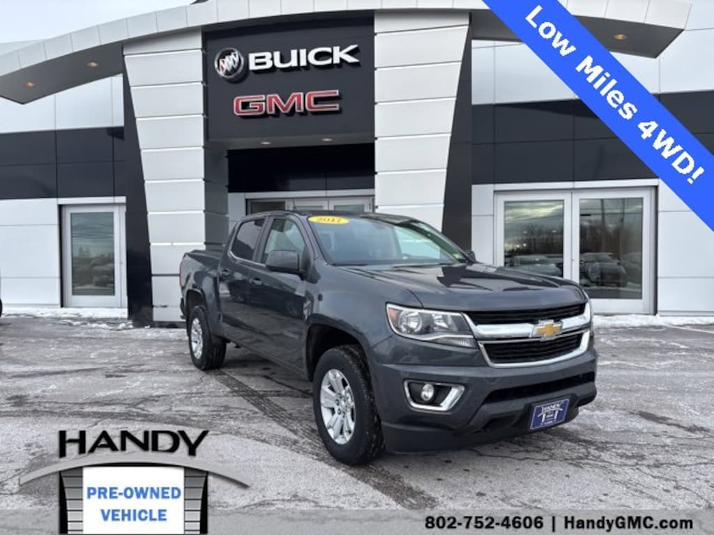 Used 2017 Chevrolet Colorado 4WD LT Truck Crew Cab