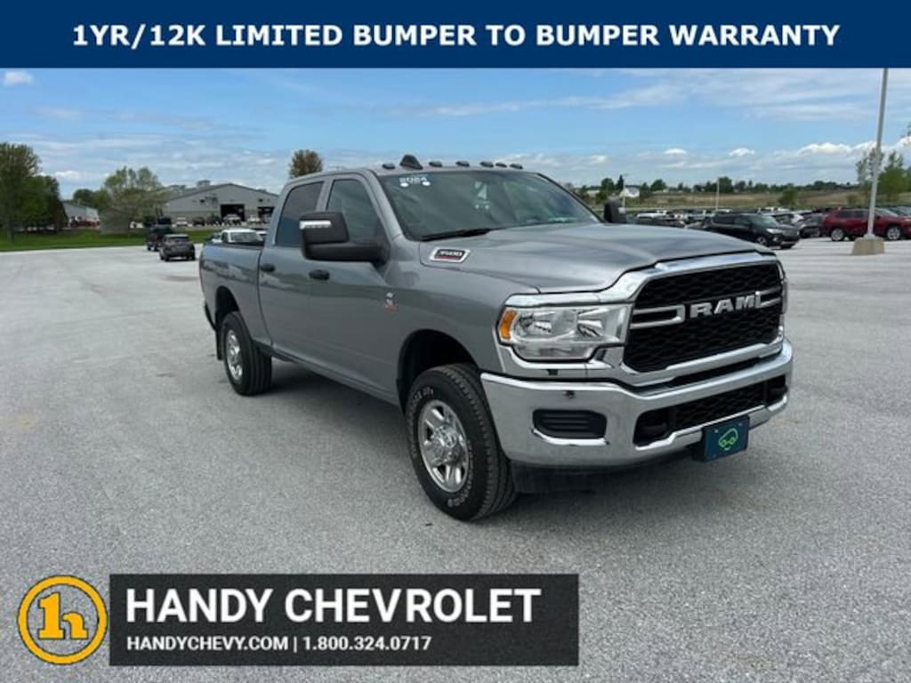 Used 2024 Ram 3500 Tradesman Crew Cab 4x4 64 Box Truck