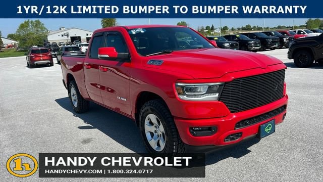 2020 RAM 1500 Big Horn/Lone Star 4x4 Quad Cab 6'4's photo