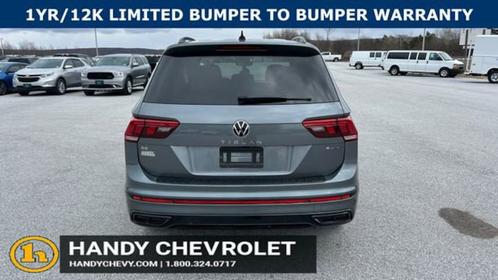 Used 2022 Volkswagen Tiguan 2.0T SE R-Line Black SUV