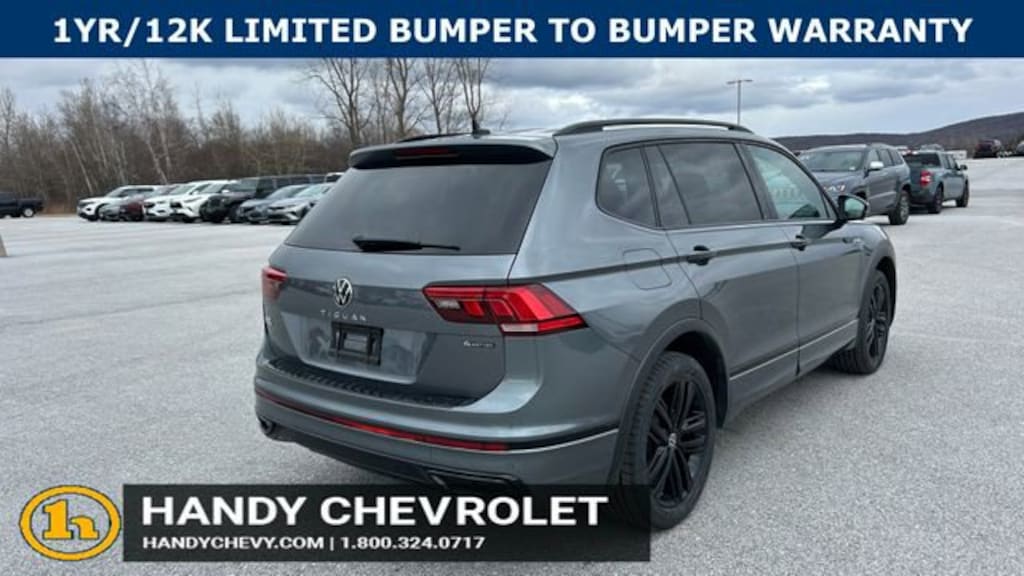 Used 2022 Volkswagen Tiguan 2.0T SE R-Line Black SUV